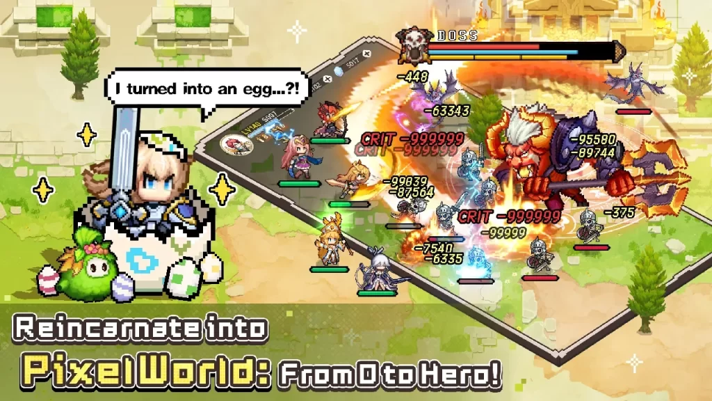 Zero to Hero Pixel Saga Mod Apk (Unlimited Money/No Ads)