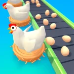 Idle Egg Factory Mod Apk v2.8.9 (Unlimited Money and gems)