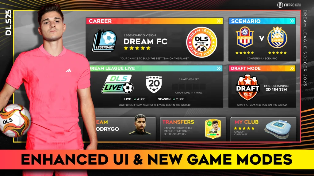 Dream League Soccer 2025 Mod Apk (Unlimited Money)