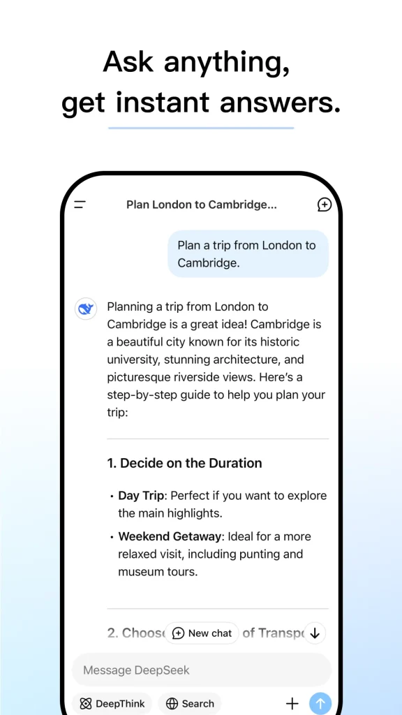 DeepSeek Mod Apk (Premium Unlocked)